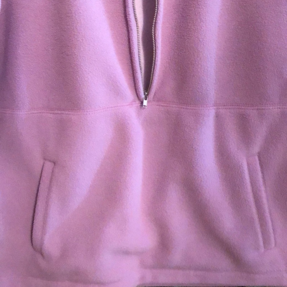 NWOT ANN TAYLOR LOFT TWO TONE FLEECE JACKET MED - Picture 4 of 10